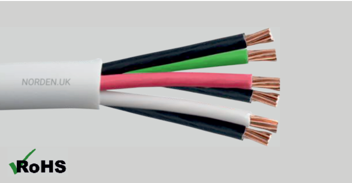3 Pair 16 AWG Unshielded Paired Cable